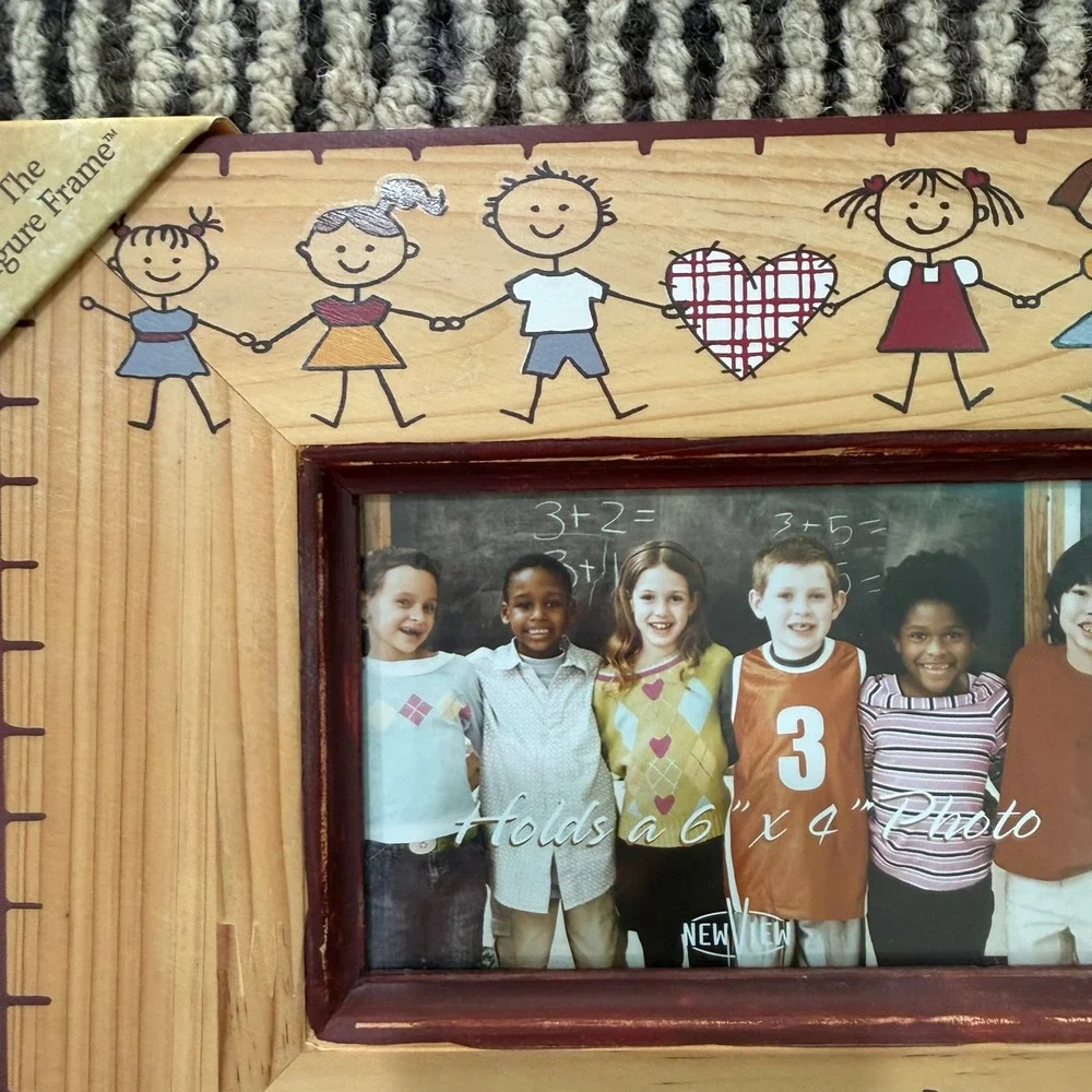 Teacher Photo Frame 6x4 Wood Kids Classroom Quote Decor Farmhouse Kitschy School